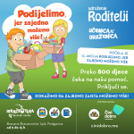 Podrži akciju „Podijelimo, jer zajedno možemo više“