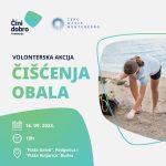 Fondacija "Čini dobro" podržala NVO "Zero Waste Montenegro" u volonterskoj akciji čišćenja obala