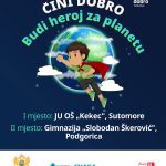 Izabrani najbolji na takmičenju "Čini dobro Budi heroj za plane