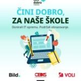 Dodijeljena IT oprema obrazovno-vaspitnim ustanovama 